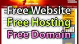 Free Domain Hosting Sites
