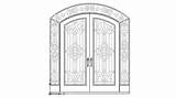 Upvc French Doors Cad Details
