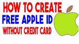 Free Apple Id No Credit Card Photos
