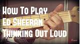 How To Play Thinking Out Loud On Guitar Pictures