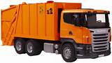 Orange Toy Truck