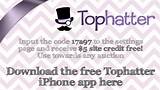 Tophatter $5 Credit Images