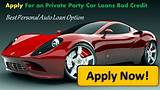 How To Apply For A Auto Loan With Bad Credit