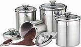 Pictures of Ceramic And Stainless Steel Canisters