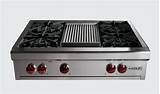 Wolf Gas Cooktop With Grill Photos