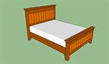 Pictures of How To Build A Bed Frame