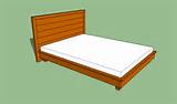 Pictures of How To Build A Bed Frame