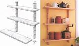 Images of Adjustable Wall Shelves Rack
