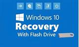 Windows 10 Recovery Flash Drive Pictures