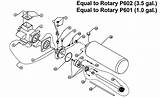 Rotary Auto Lift Parts Pictures