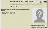 Pictures of Verify Security Guard License