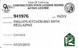 Images of State Contractors License Check