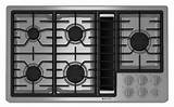Downdraft Gas Cooktop 36 Stainless