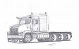 How To Draw A Mack Truck