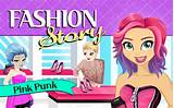 Pictures of Fashion Story Game