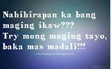 The Best Pick Up Lines Tagalog Images