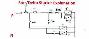Star Delta Starter Full Wiring Diagram