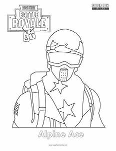 Fortnite Guns Coloring Pages