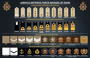 Badges Of Rank Jdf Org The Official Website Of The Jamaica Defence Force