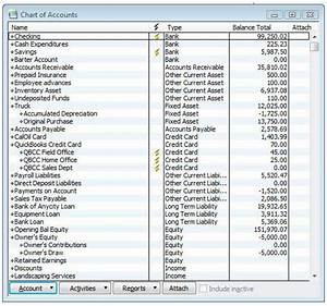 How To Setup A Chart Of Accounts In Quickbooks Pro 2012
