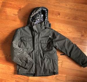 Turbine Performance Boardwear Boys Gray Winter Jacket Size L Ebay