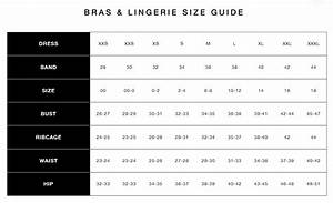 Size Chart Natori Ingrid 