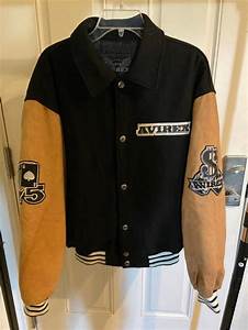 Avirex Rare Avirex Varsity Jacket Grailed