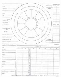 Printable Blank Astrology Chart