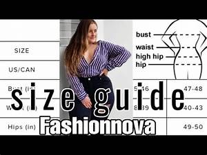 Fashion Nova Plus Size Size Chart Fullbiographydetail