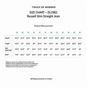 Russell Slim Straight Jeans Hectic 30wx34l Dl1961 Touch Of Modern
