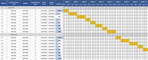 Pmi Gantt Chart Excel Project Templates