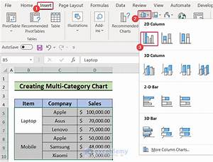 How To Create A Table With Subcategories In Excel Exceldemy