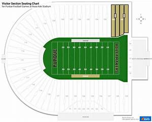 Visitor Section At Ross Ade Stadium Rateyourseats Com