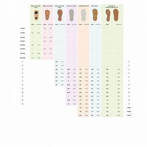 Printable Shoe Size Chart Size Chart For Kids Shoe Si Vrogue Co