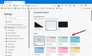 How To Change Color Theme In Microsoft Edge