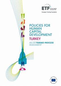 Policies For Human Capital Development In Turkey Etf
