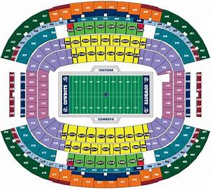 Cowboys Stadium Seating Chart Bruin Blog