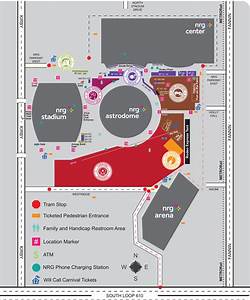 Houston Rodeo Cookoff Map System Map