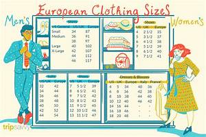 European Clothing Sizes And Size Conversions