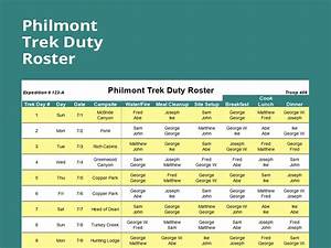 Duty Roster Excel Template Free Download Printable Templates