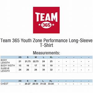 Printed Team 365 Youth Zone Performance Long Sleeve Shirts Tt11yl