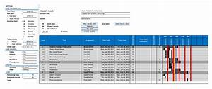 Excel Spreadsheet Gantt Chart Template Excelxo Com