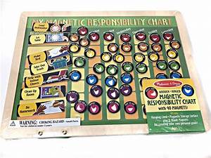  Doug My Magnetic Responsibility Chart Brand New Sealed Wooden