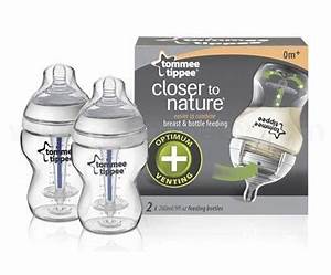Tommee Tippee Closer To Nature Pp Vented Anti Colic Bottle 260mlx2