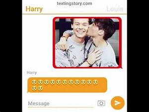 One Direction Larry Stylinson Group Chat Youtube