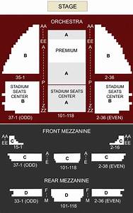 Gershwin Theater New York Ny Seating Chart Stage New York City