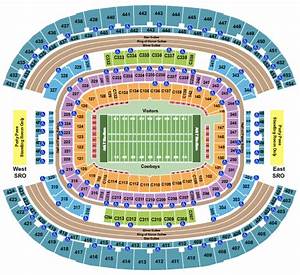 Dallas Football Stadium Seating Chart Stadium Seating Chart