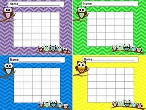 Owl Themed Classroom Reward Charts For Classroom Decor And Management