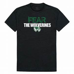 Uvu Utah Valley University Wolverines Fear T Shirt Black In 2022 T