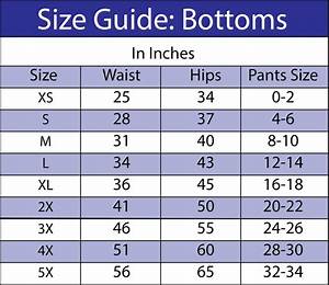 Sizing And Measurements Polerform
